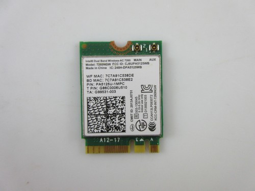 Scheda wifi toshiba tecra - scheda,