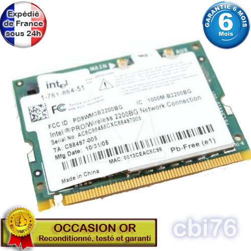 Carte wifi toshiba tecra - carte,